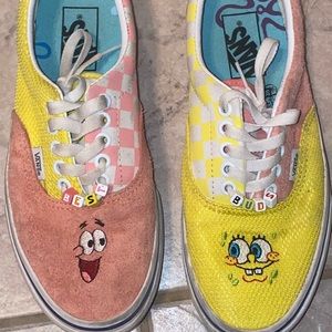Rare spongebob best buds era vans